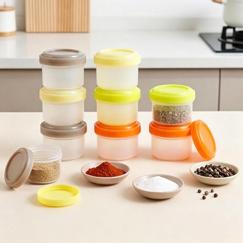 4 шт. мини-баночки из полипроп – обзор и цена Baby Food Jars With Lids
