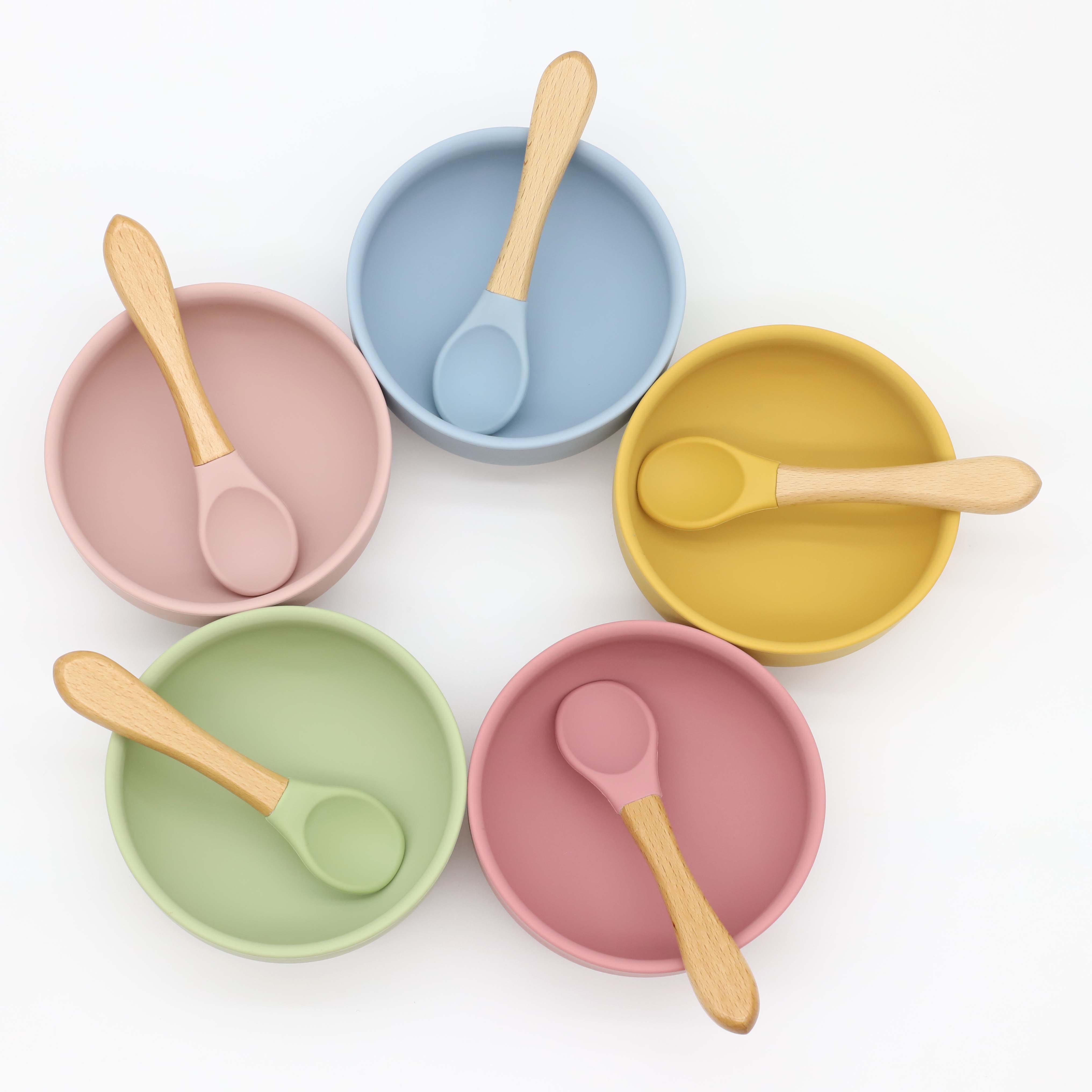Силиконовая миска с присоской, – обзор и цена Baby Food Jars With Lids