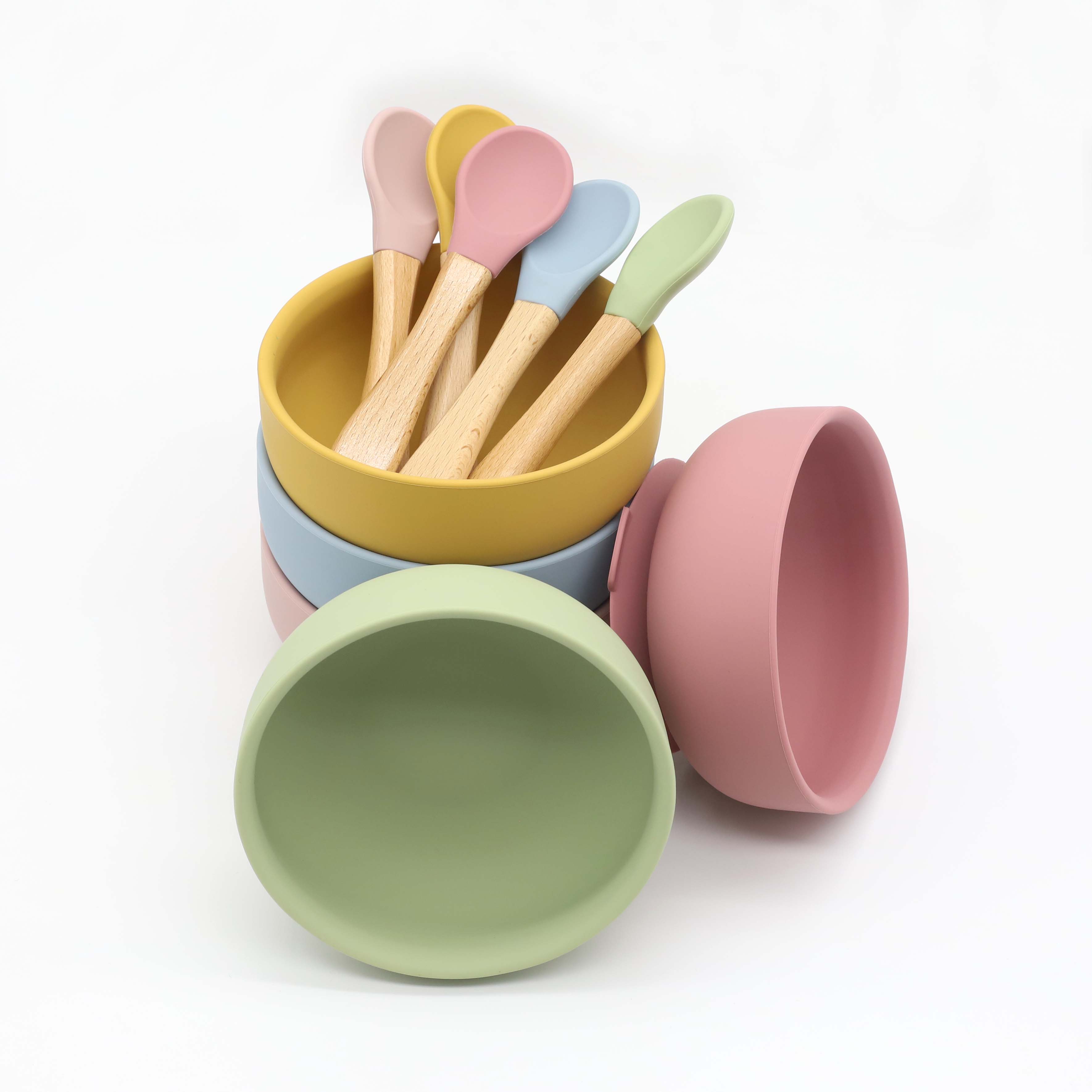 Силиконовая миска с присоской, – обзор и цена Baby Food Jars With Lids