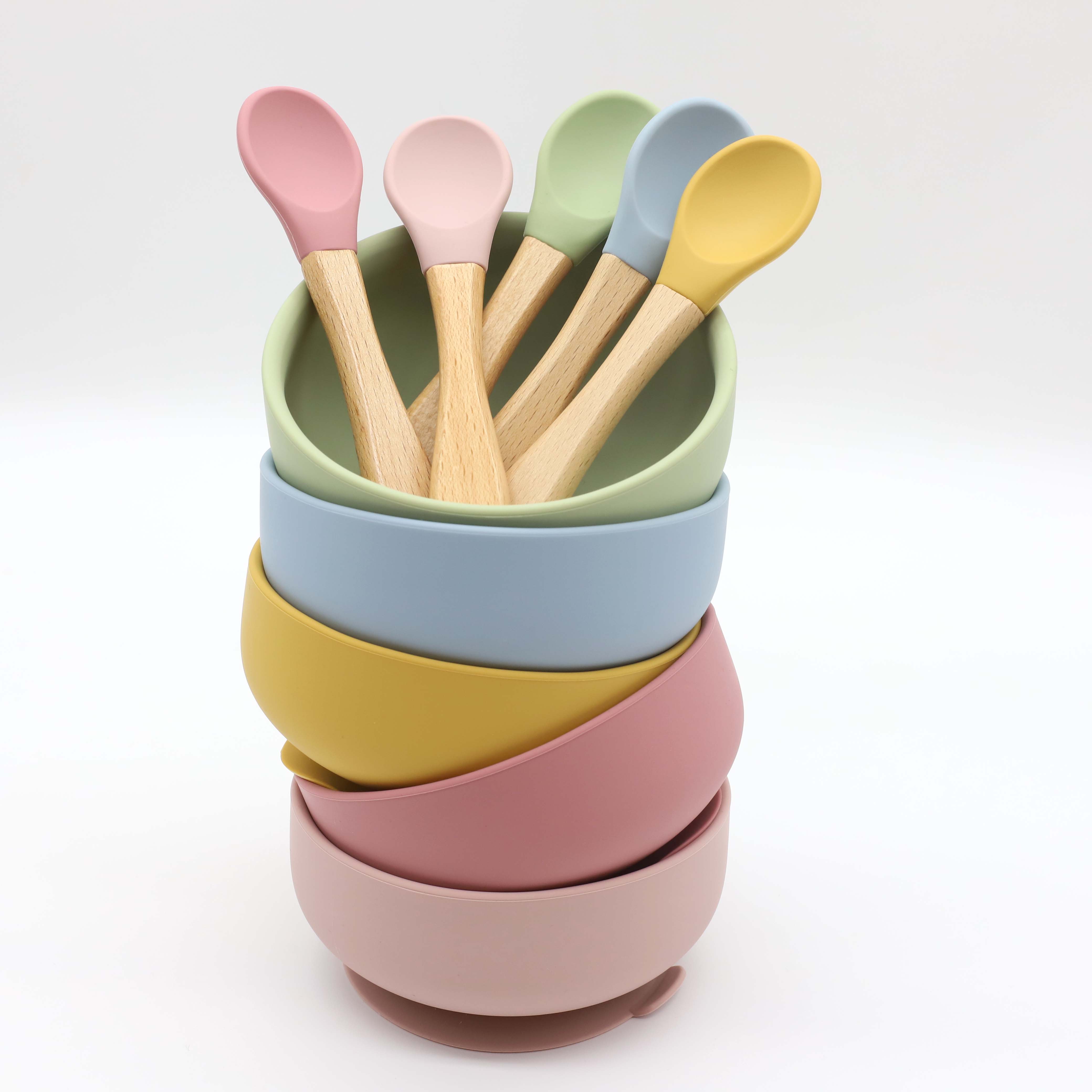 Силиконовая миска с присоской, – обзор и цена Baby Food Jars With Lids