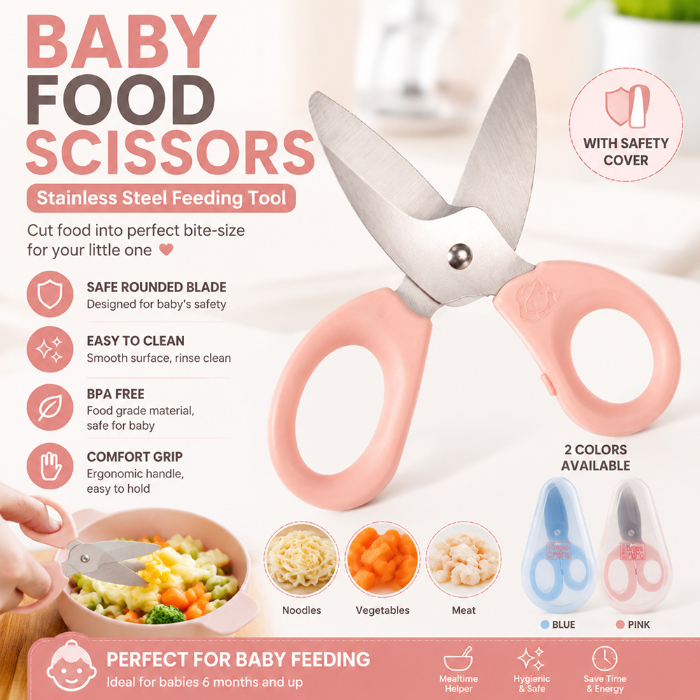 Детские ножницы для прикорма и – обзор и цена Baby Food Scissors