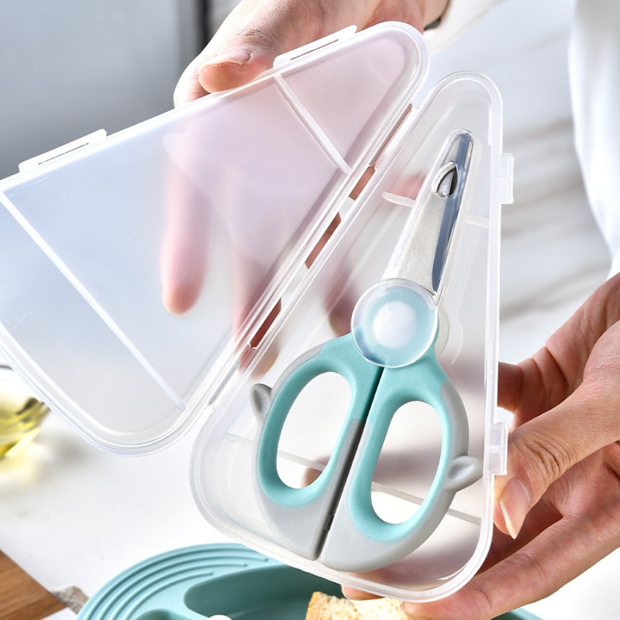 Ножницы для нарезки продуктов, – обзор и цена Baby Food Scissors