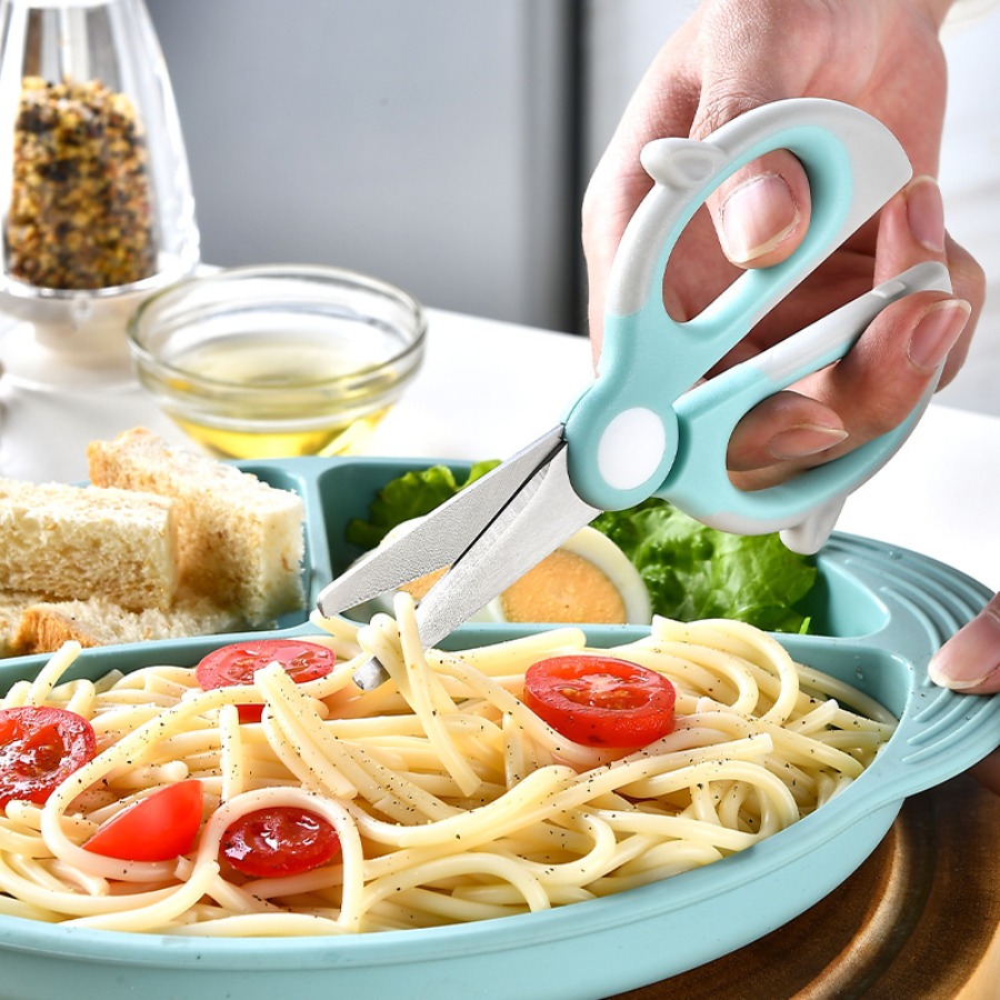 Ножницы для нарезки продуктов, – обзор и цена Baby Food Scissors